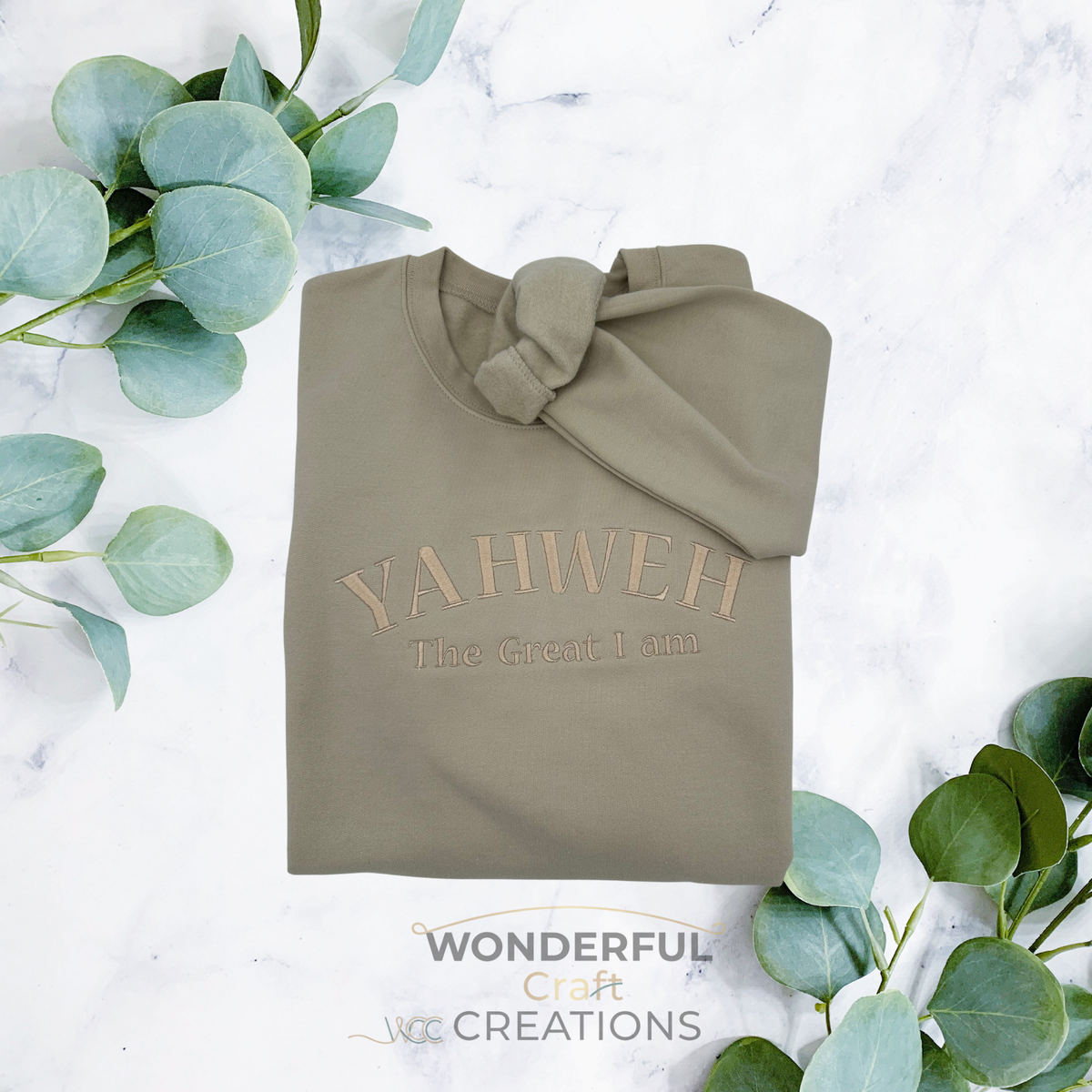 crew neck sweatshirt (YAHWEH)