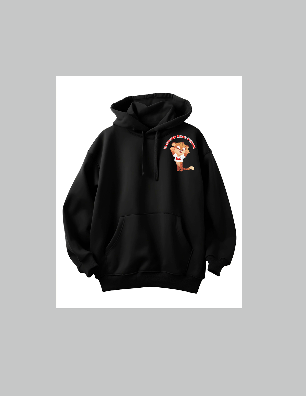 Hoodie Embroidery right and left logo