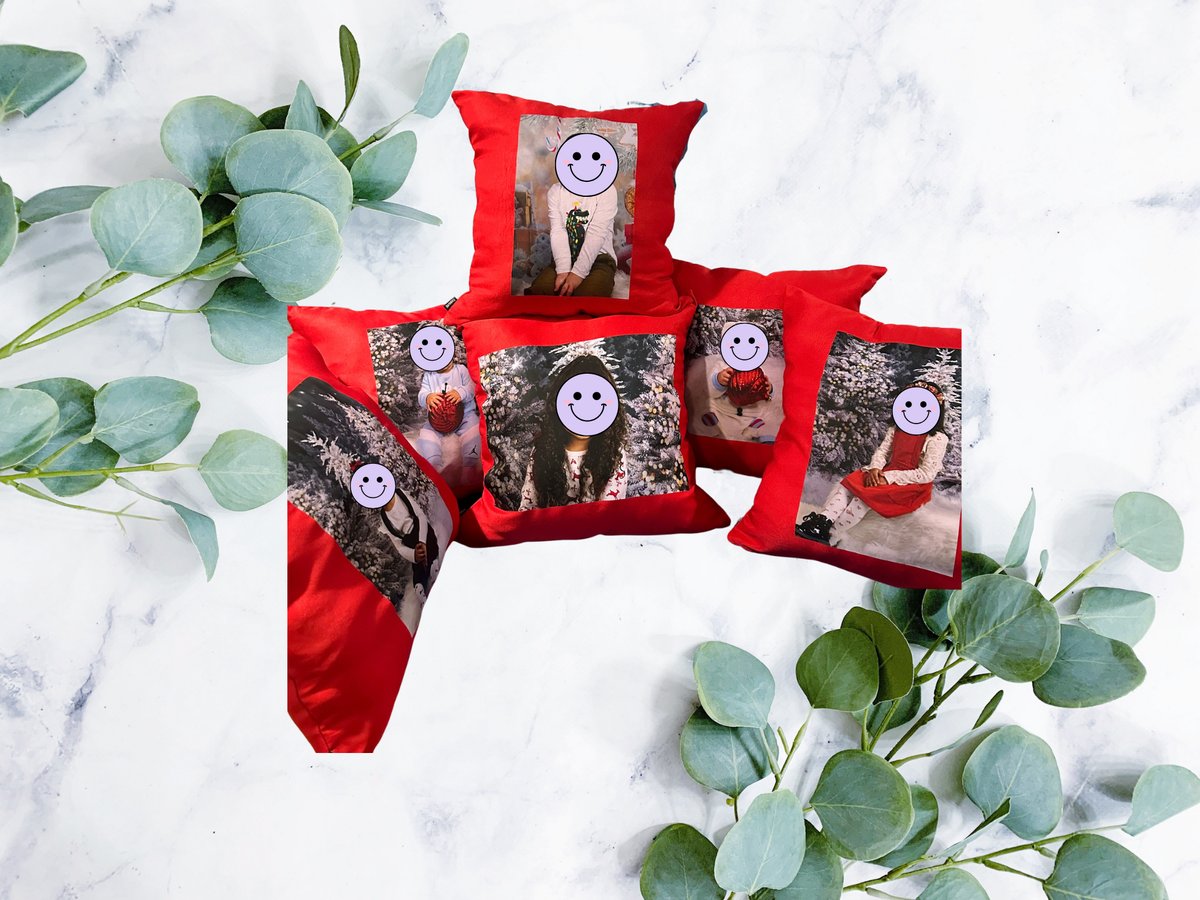 16x16 Personalized Throw Pillow Cover