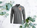Long Sleeve Polo Shirt Left side Logo